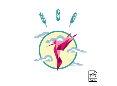 Hummingbird - Vector graphics 2